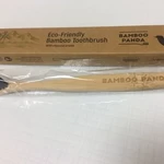 Зубная щетка, бамбуковая ручка. арт.Panda_