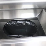 Урна для фудкорта, 120л, на колесах, арт.МЕГА-3_