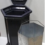 Урна уличная 50л, арт. Фасад_