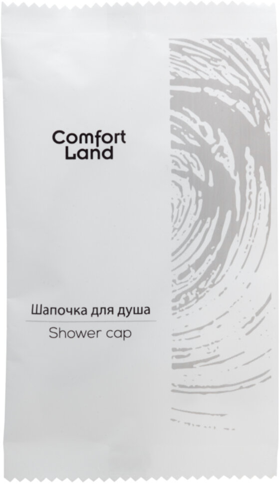 Шапочка для душа в упаковке флоупак Comfort Land
