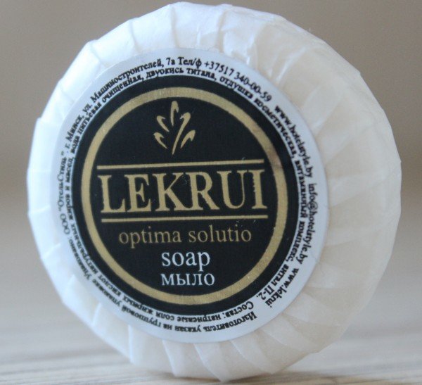 Мыло 20г в плиссе-гофре серия Lekrui