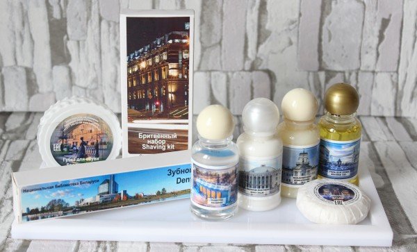 Миникосметика City Minsk на подставке 24х10,5х1см