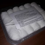 Салфетки осибори с пинцетом в контейнере, 1уп х 12шт_