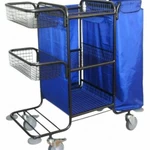 Тележка для горничной, 110 л, 550х1030х1100 мм, арт. ТГ1_