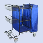 Тележка для горничной, 110 л, 550х1030х1100 мм, арт. ТГ1_