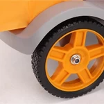 Тележка для горничной с мешком, пластик, 1080х555х1080 мм, серая_