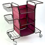 Тележка разборная для горничной, 51х105х112см, арт. ТГР1_