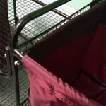 Тележка разборная для горничной, 51х80х112см, арт. ТР12_