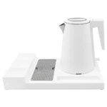 Набор для кофе и чая, поднос+чайник 800мл White, арт. 1208_