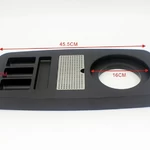 Поднос 46х23х4см пластик, арт.HTT-1005B_